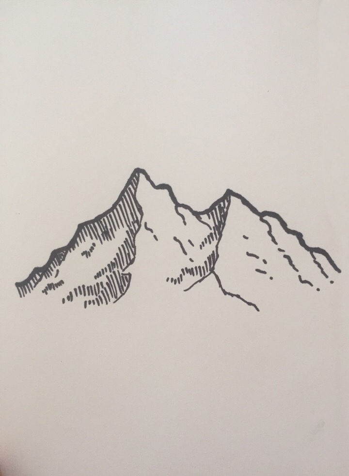 Sketchbook Pages: Mountain