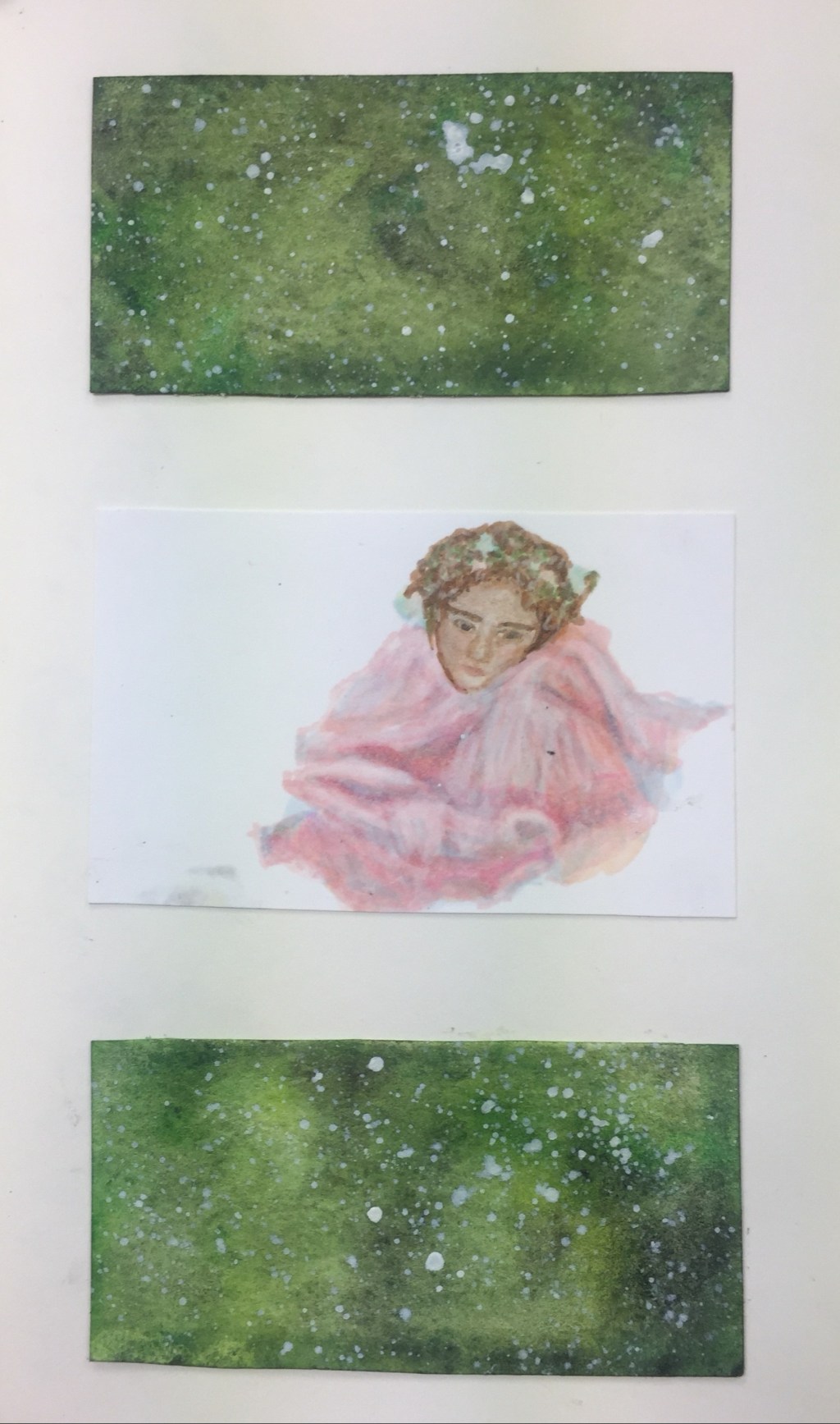 Green Sketchbook Page