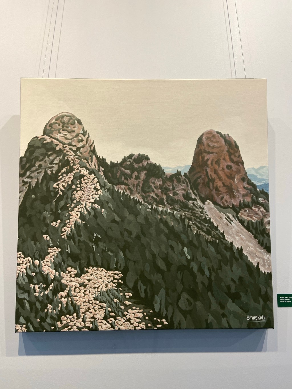 Ascent to the Lions | Acrylic on&nbsp;Canvas